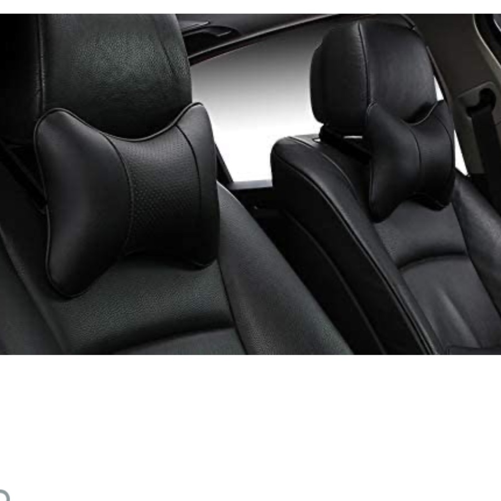 Set of 2 Car Headrest Pillows